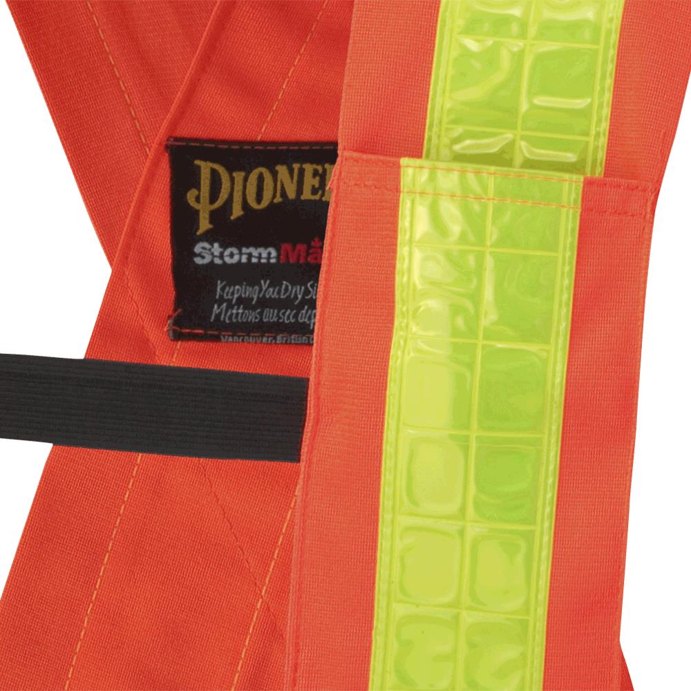 PIONEER Hi-Vis PVC Reflective Safety Sash - Hi-Vis Orange - One Size Fits All