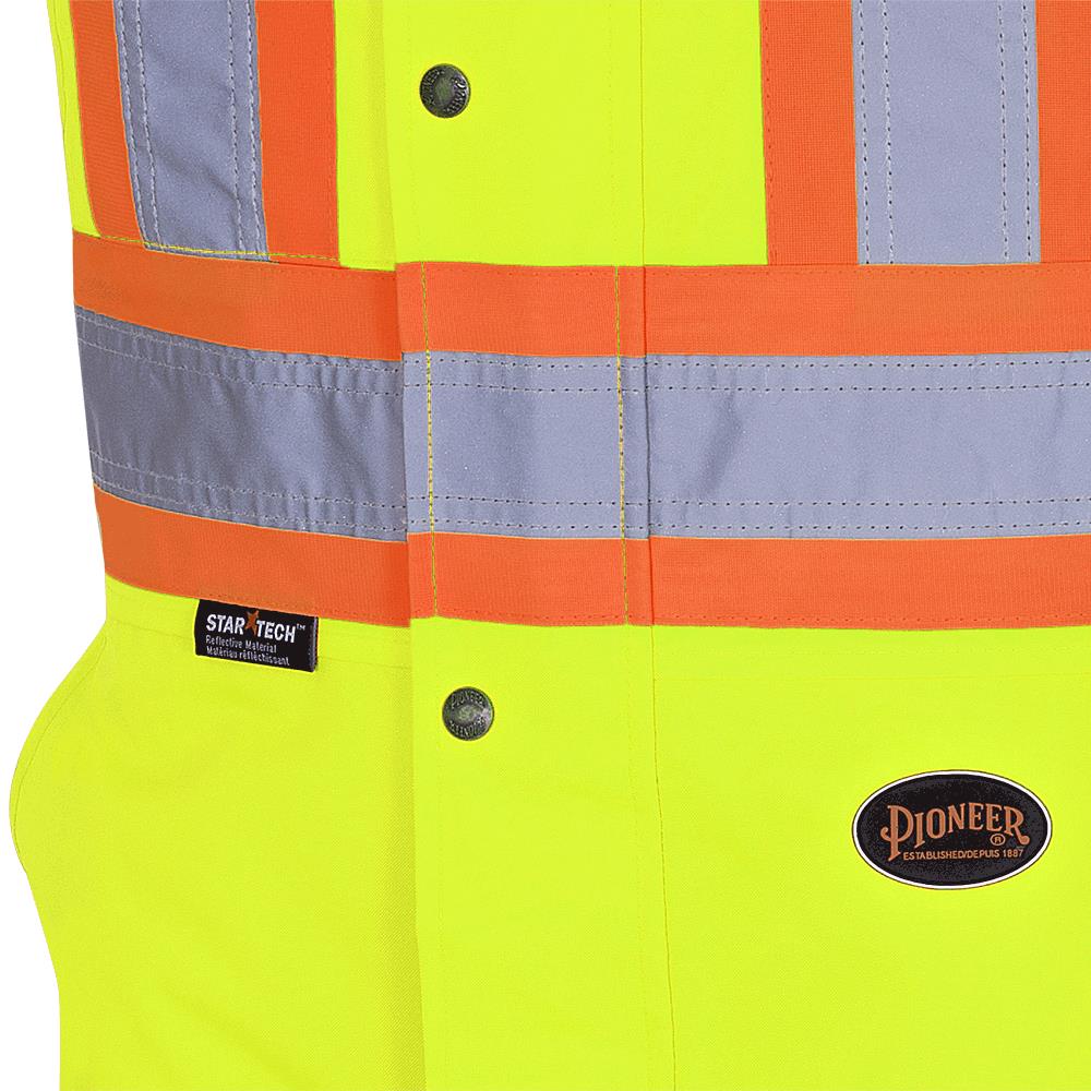 PIONEER Hi-Vis Quilted Safety Overalls– Hi-Vis Yellow/Green