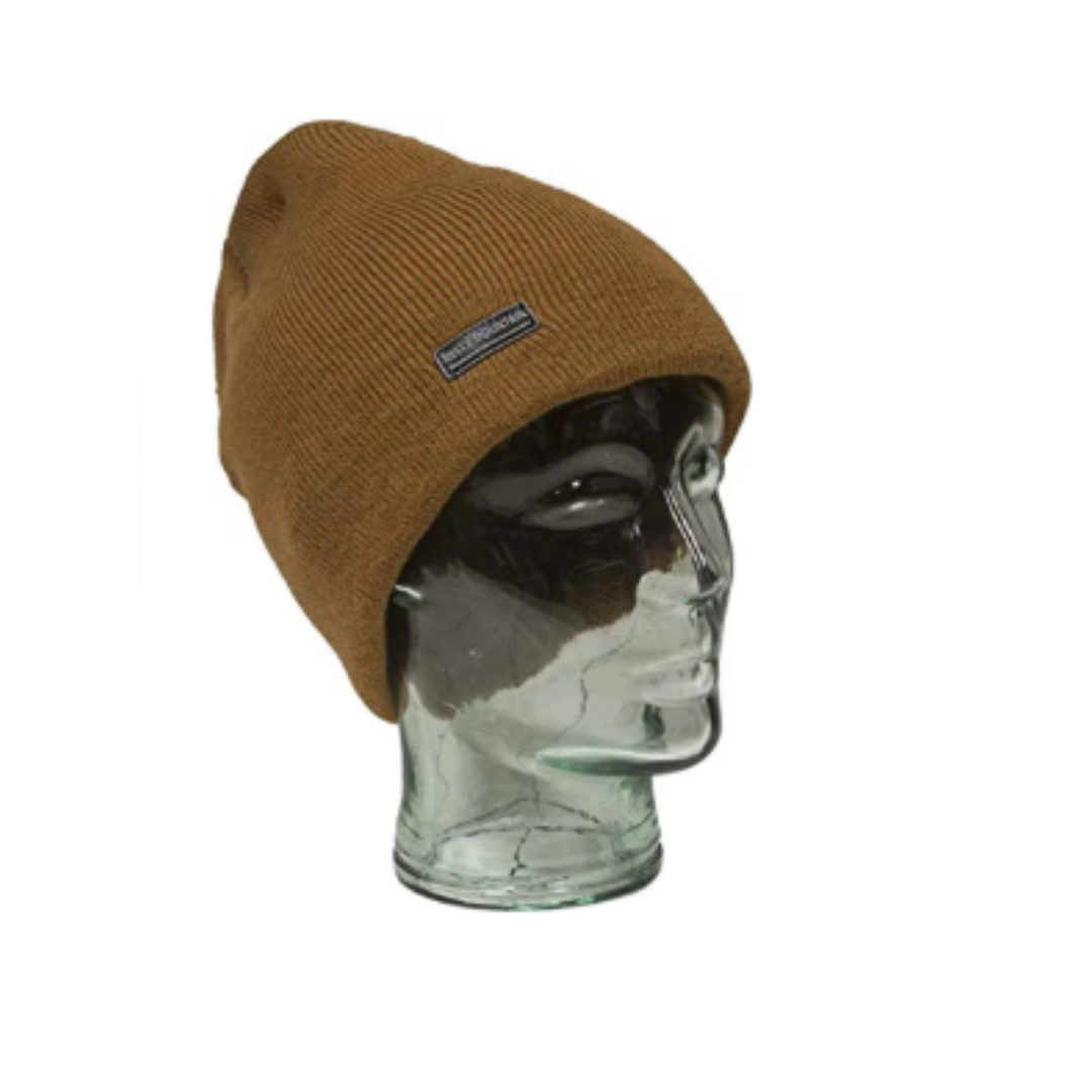 Misty Mountain 4 Layer Workmans Beanie Tan