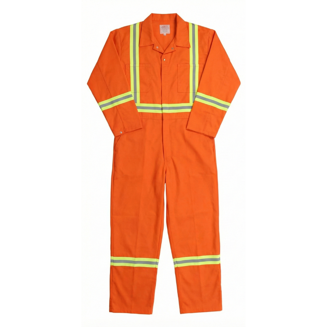 NomadPro High Visibility Coveralls  65% Polyester/35% Cotton