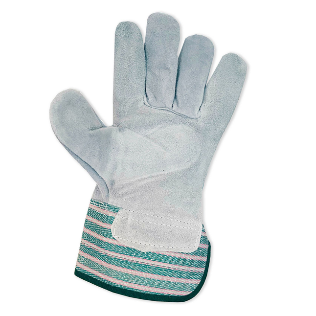 Leather Palm Gloves, Safety Cuff