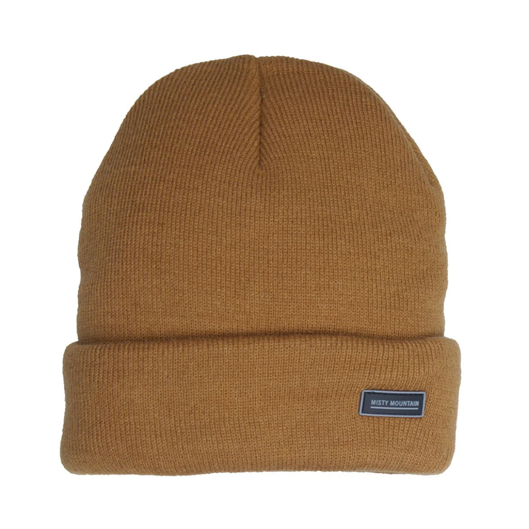 Misty Mountain 4 Layer Workmans Beanie Tan