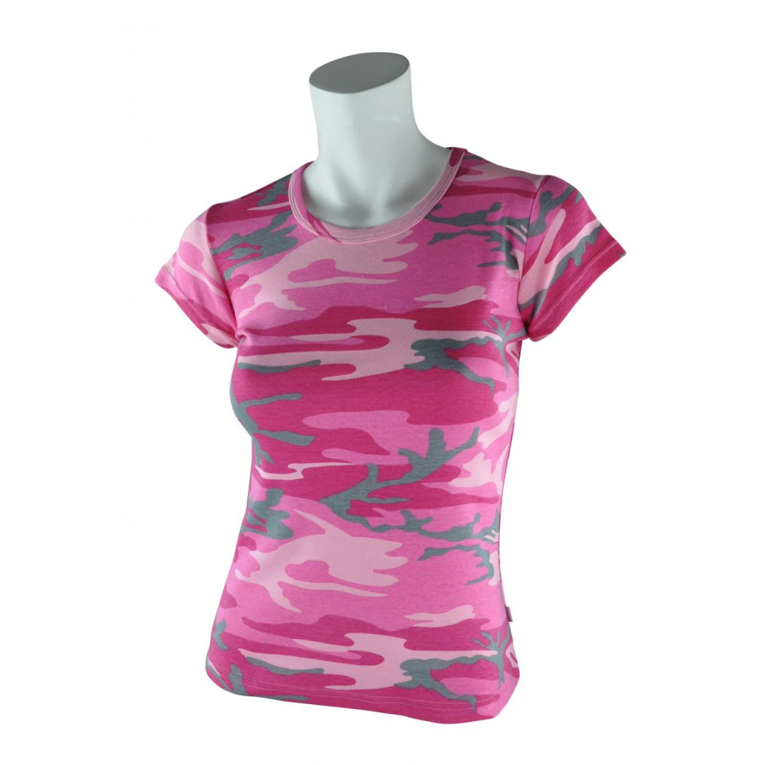 CAMOUFLAGE T-SHIRT 100% COTTON