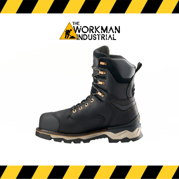 Side profile of the KODIAK Neragon boot showing the TPU toe guard and heel cup.