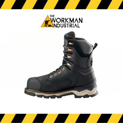 Side profile of the KODIAK Neragon boot showing the TPU toe guard and heel cup.