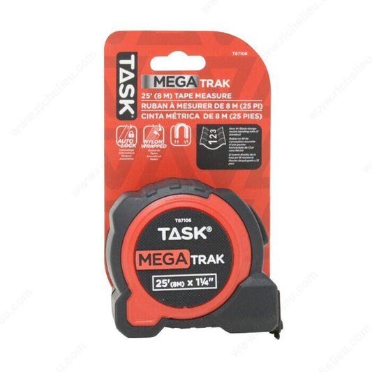 MegaTrak auto-lock Tape Measure