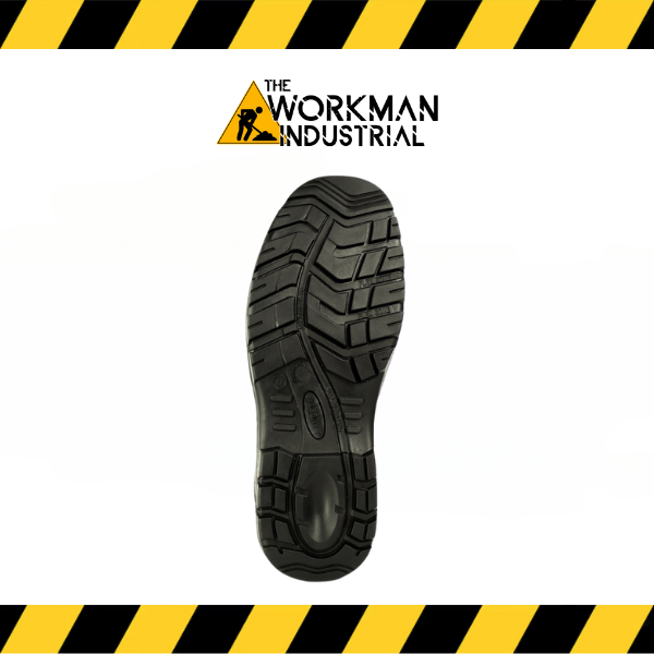 J. Audet Jr. TRS 8-inch waterproof non-metallic work boot in buffalo leather.