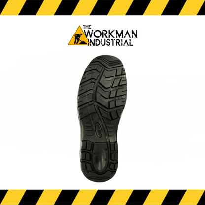 J. Audet Jr. TRS 8-inch waterproof non-metallic work boot in buffalo leather.