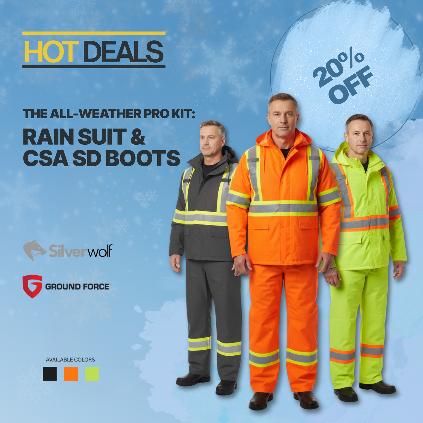 The All-Weather Pro Kit: Rain Suit & CSA SD Boots