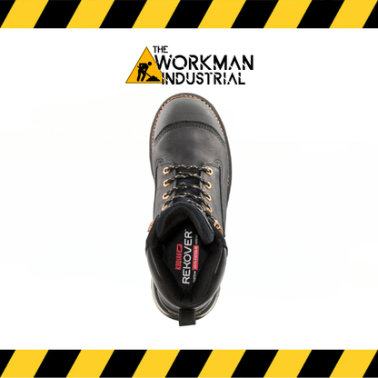 View of the aggressive Vibram TC4+ rubber outsole on the KODIAK Neragon boot.