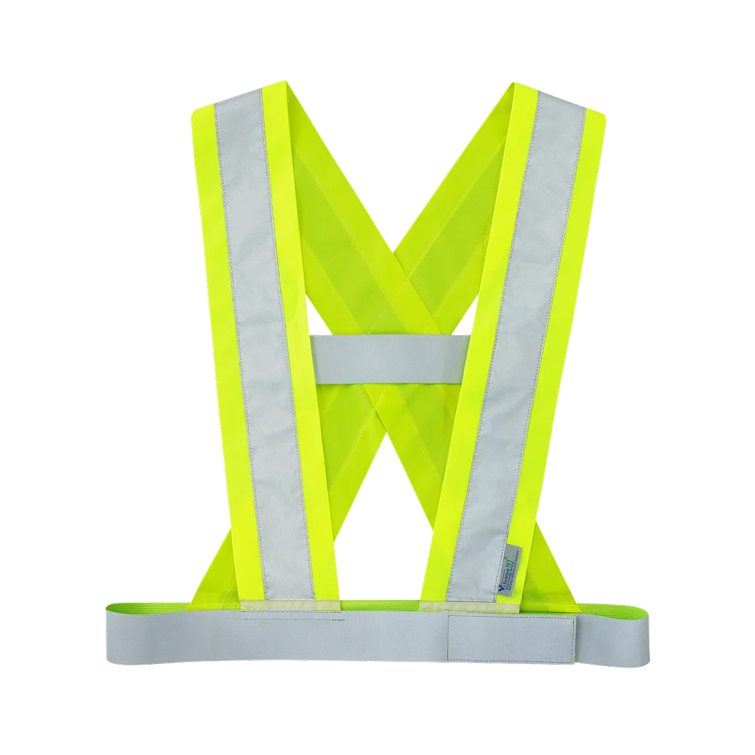 VIKING HI VIS LIME SAFETY SASH