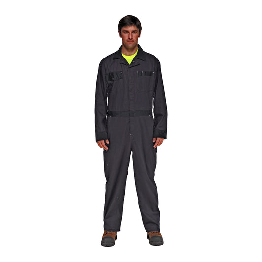 Polycotton Coverall w/ Zipper Front