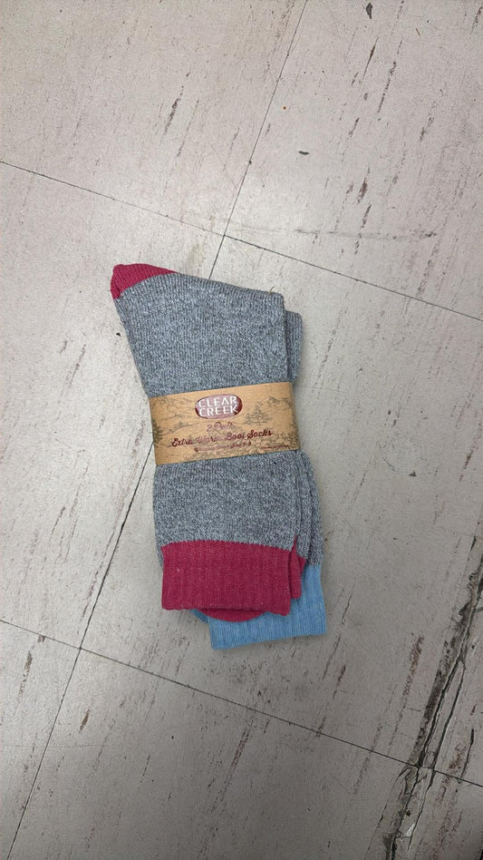 Clear Creek Ladies Boot Socks (2 Pack)