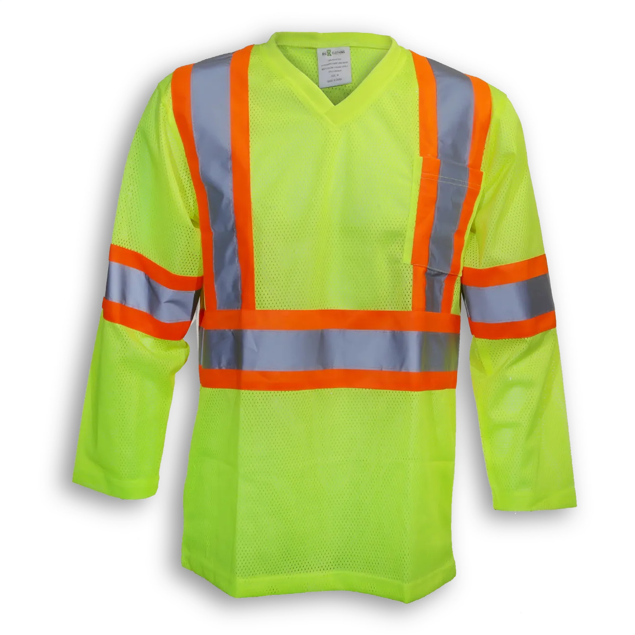 Big K High Visibility Polyester Mesh Safety Shirt