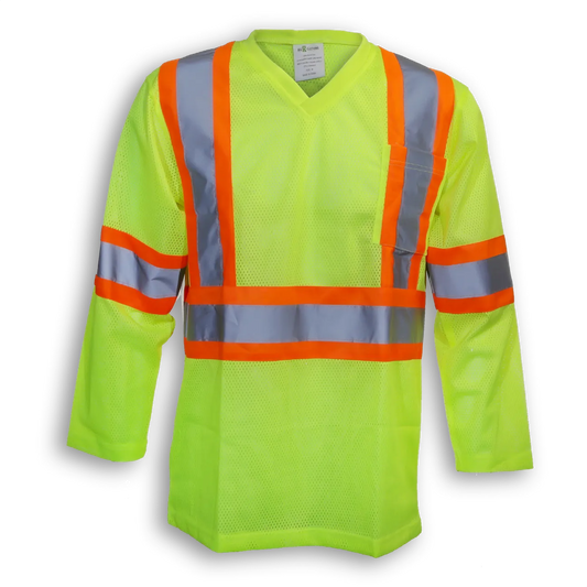Big K High Visibility Polyester Mesh Safety Shirt