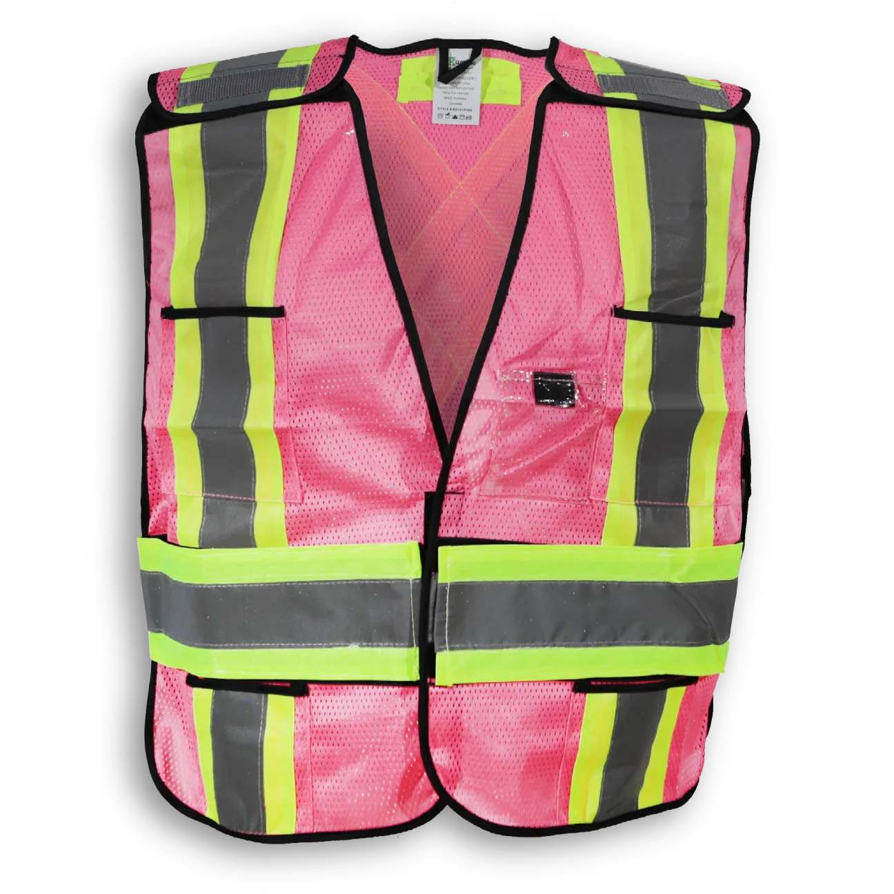 Big K 100% Polyester Soft Mesh Safety Vest (BK101)