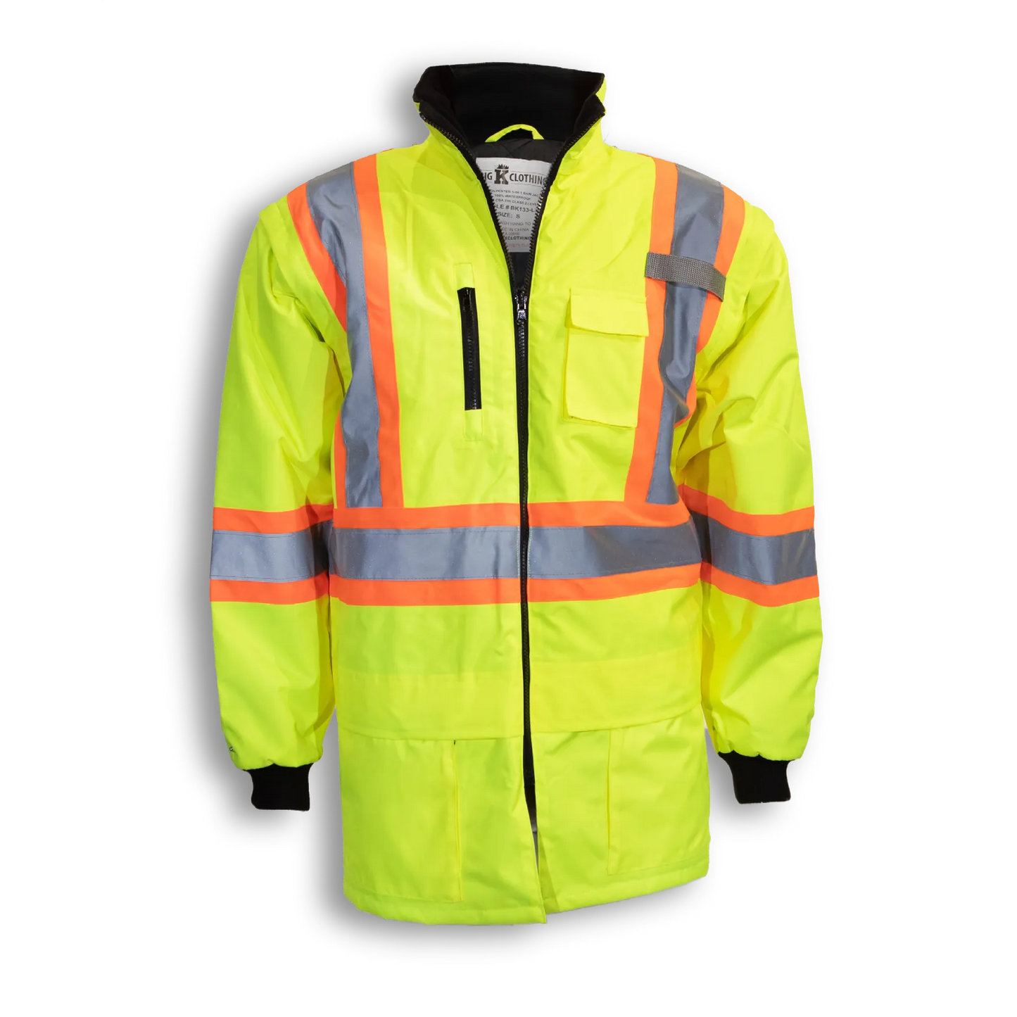 Big K Polyester Waterproof  Rain Jacket