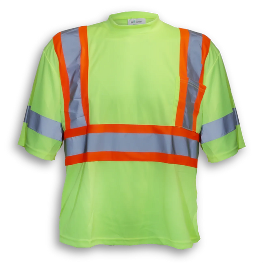 Big K Poly Wicking Lime T-Shirt