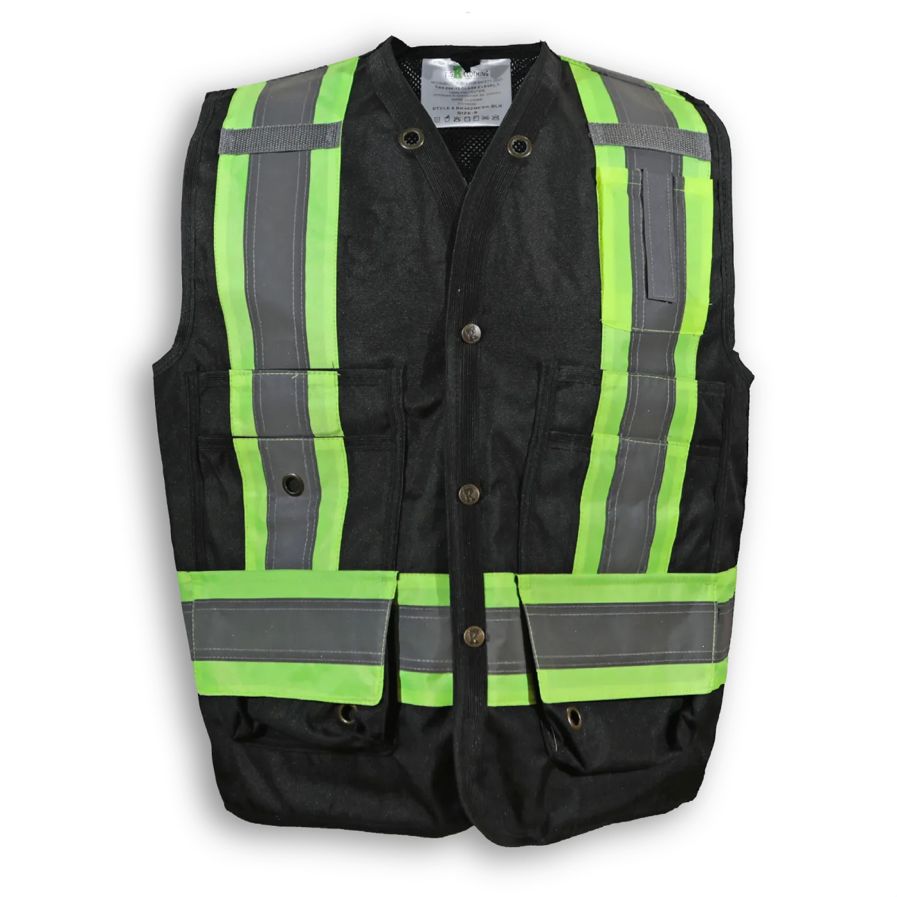Big K 100% Polyester Mesh Surveyor Vest