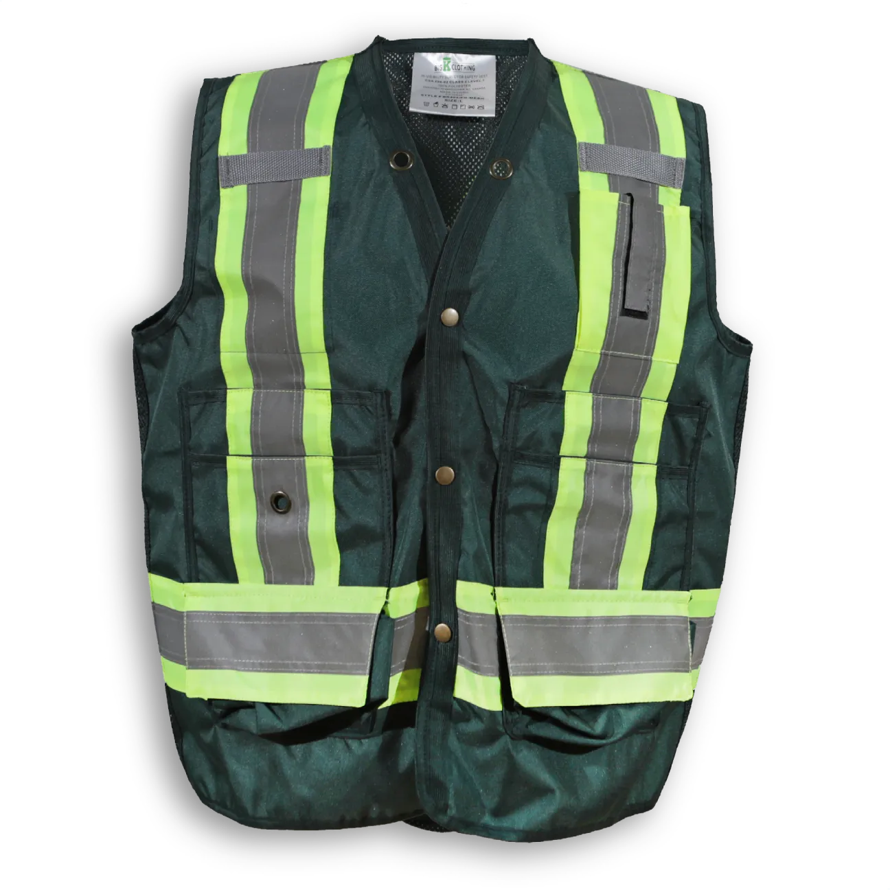 Big K 100% Polyester Mesh Surveyor Vest