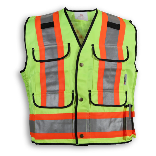 Big K Poly/Cotton Mesh Supervisor Safety Vest