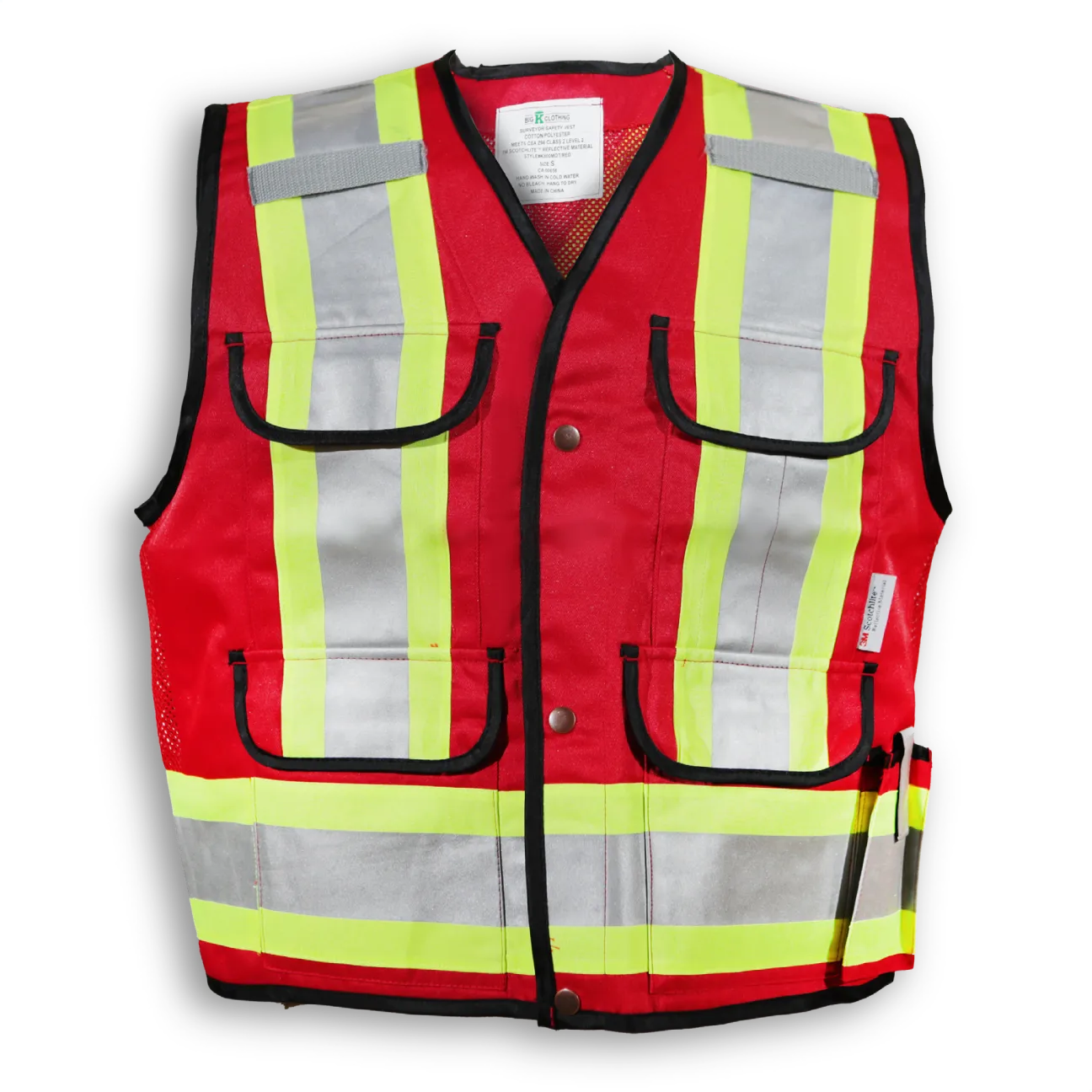Big K Poly/Cotton Mesh Supervisor Safety Vest