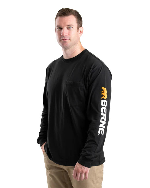 BERNE Signature Long Sleeve Performance T-Shirt