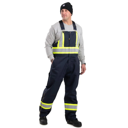 Berne High Visibility Men's Unlined Work Overalls HVB914