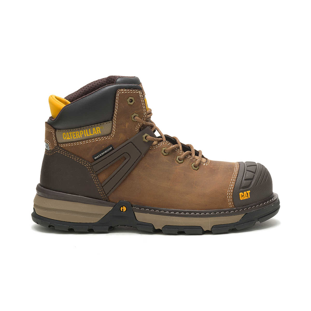 CAT Men's Excavator Superlite Waterproof Carbon Composite Toe CSA Work Boot