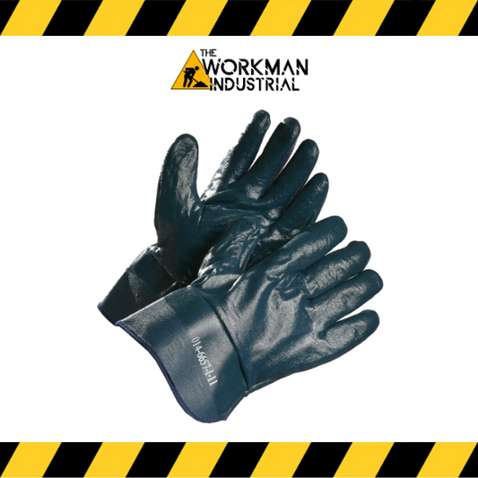 (Clearance) Winter Insulated Nitrile Coated Work Gloves, Safety Cuff