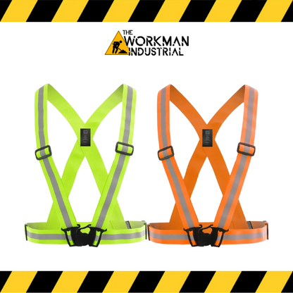 Forcefield hi-vis adjustable safety sash.