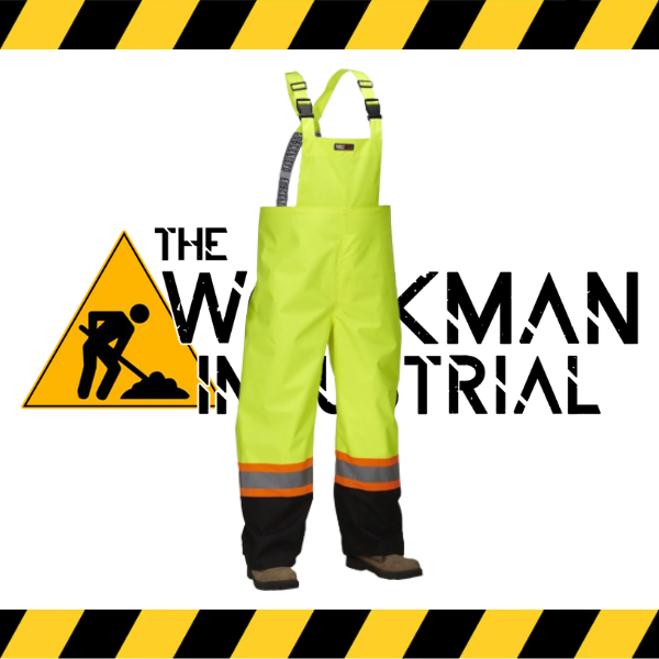 (Forcefield) Hi Vis Safety Rain Overall