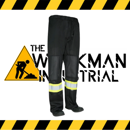 The Forcefield Vented Traffic Pants in fluorescent black.