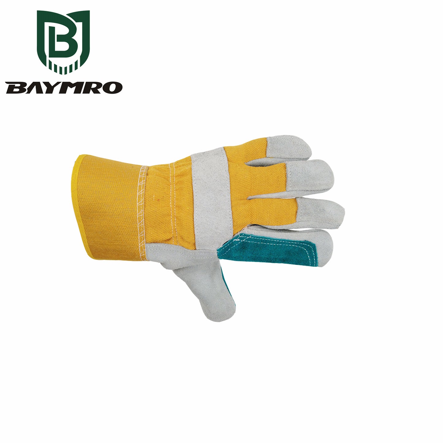 Heavy Duty Double-Palm Leather Gloves