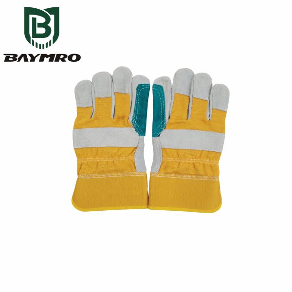 Heavy Duty Double-Palm Leather Gloves