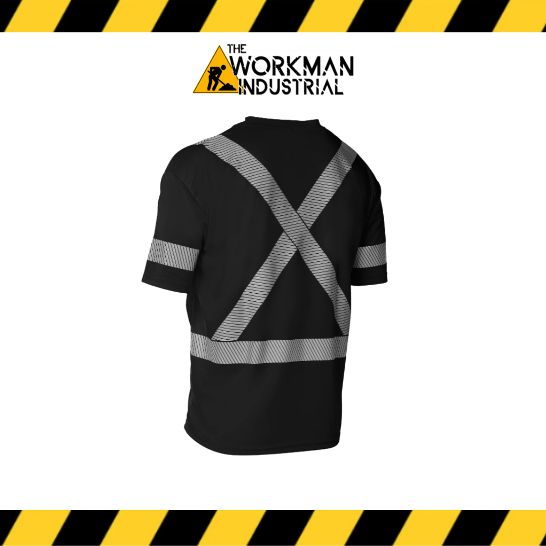 Hi Vis Crew Neck Short Sleeve Ultrasoft Technical Tee