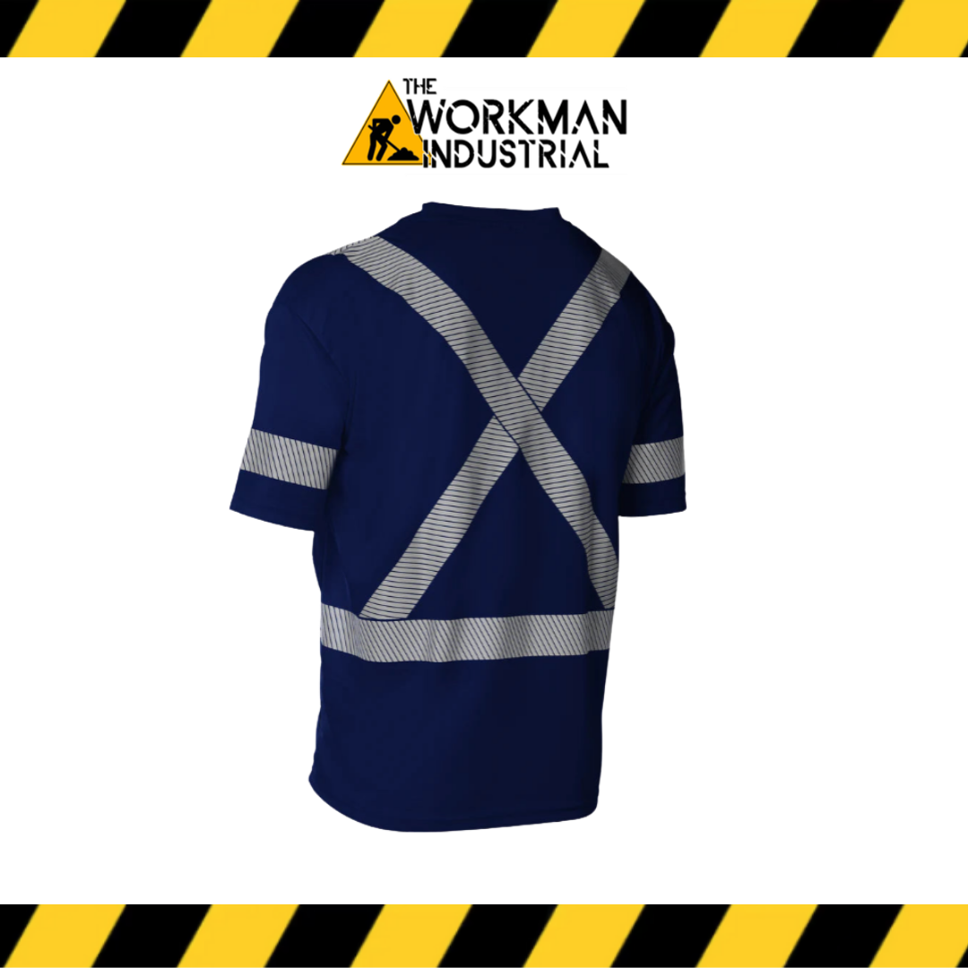 Hi Vis Crew Neck Short Sleeve Ultrasoft Technical Tee