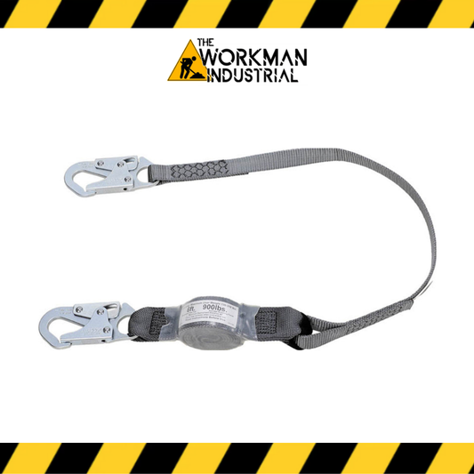 MSA SHOCK ABSORBING LANYARD - 4FT