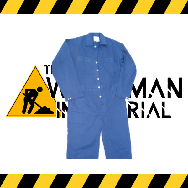 (NomadPro) 100% Cotton Navy Coveralls