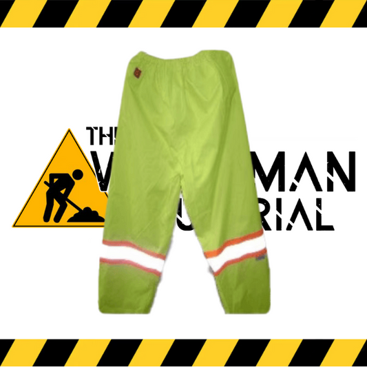 (Nomad Pro) Hi Visibility Rain Pull On Pants