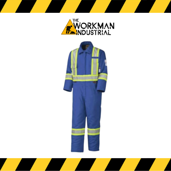 (Nomad Pro) High Visibility Coveralls 65% Polyester/35% Cotton