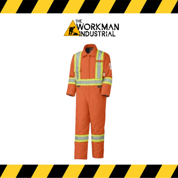 (Nomad Pro) High Visibility Coveralls 65% Polyester/35% Cotton