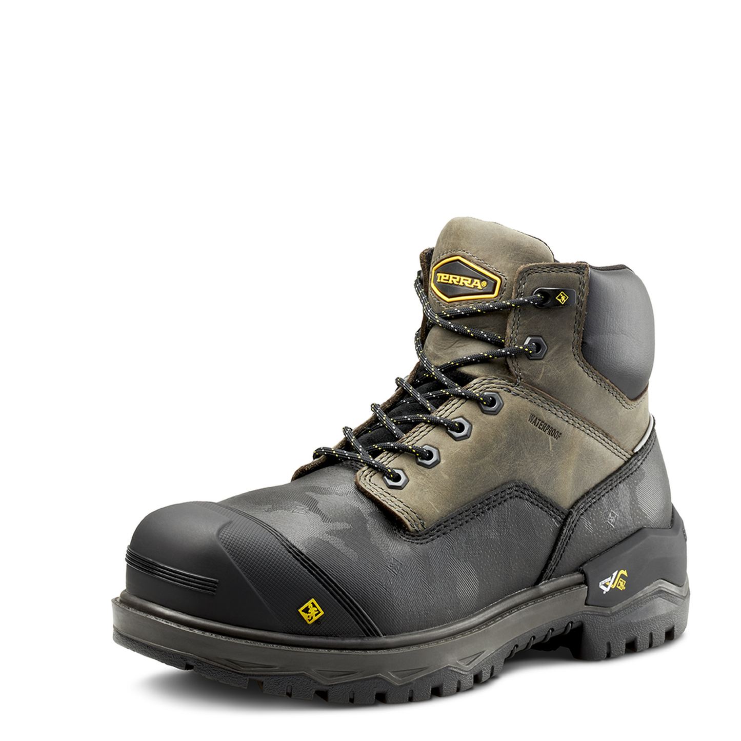 Terra Men's Gantry 6" Waterproof Nano Composite Toe Safety Work Boot