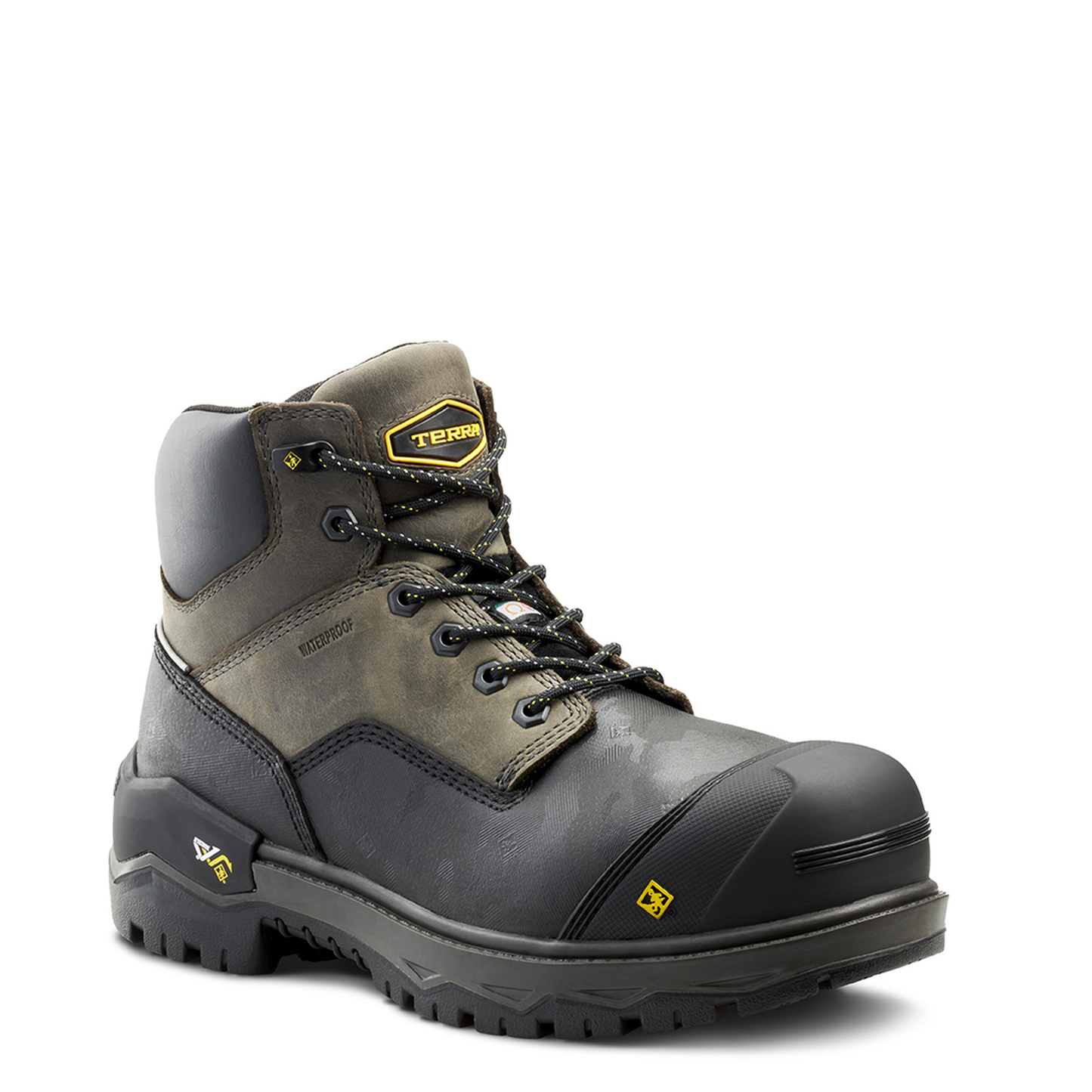 Terra Men's Gantry 6" Waterproof Nano Composite Toe Safety Work Boot