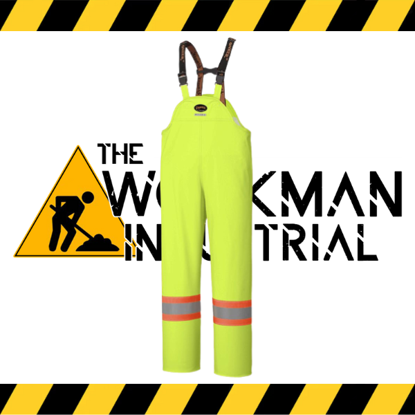 (Pioneer) Hi-Viz FR PU Stretch Waterproof Bib Pants