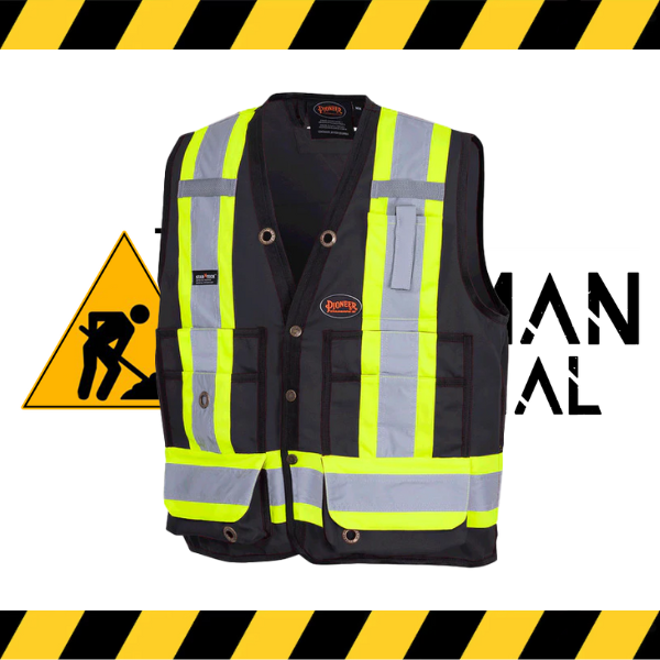 (Pioneer) Hi-Viz Surveyor’s Safety Vest