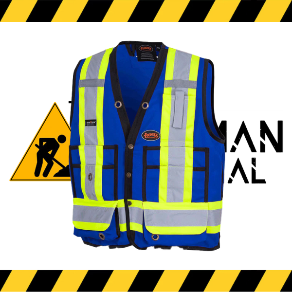 (Pioneer) Hi-Viz Surveyor’s Safety Vest