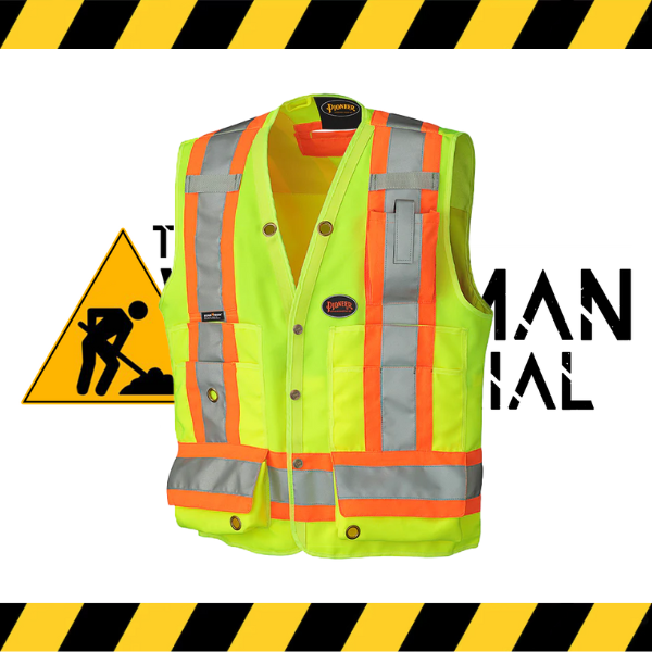 (Pioneer) Hi-Viz Surveyor’s Safety Vest