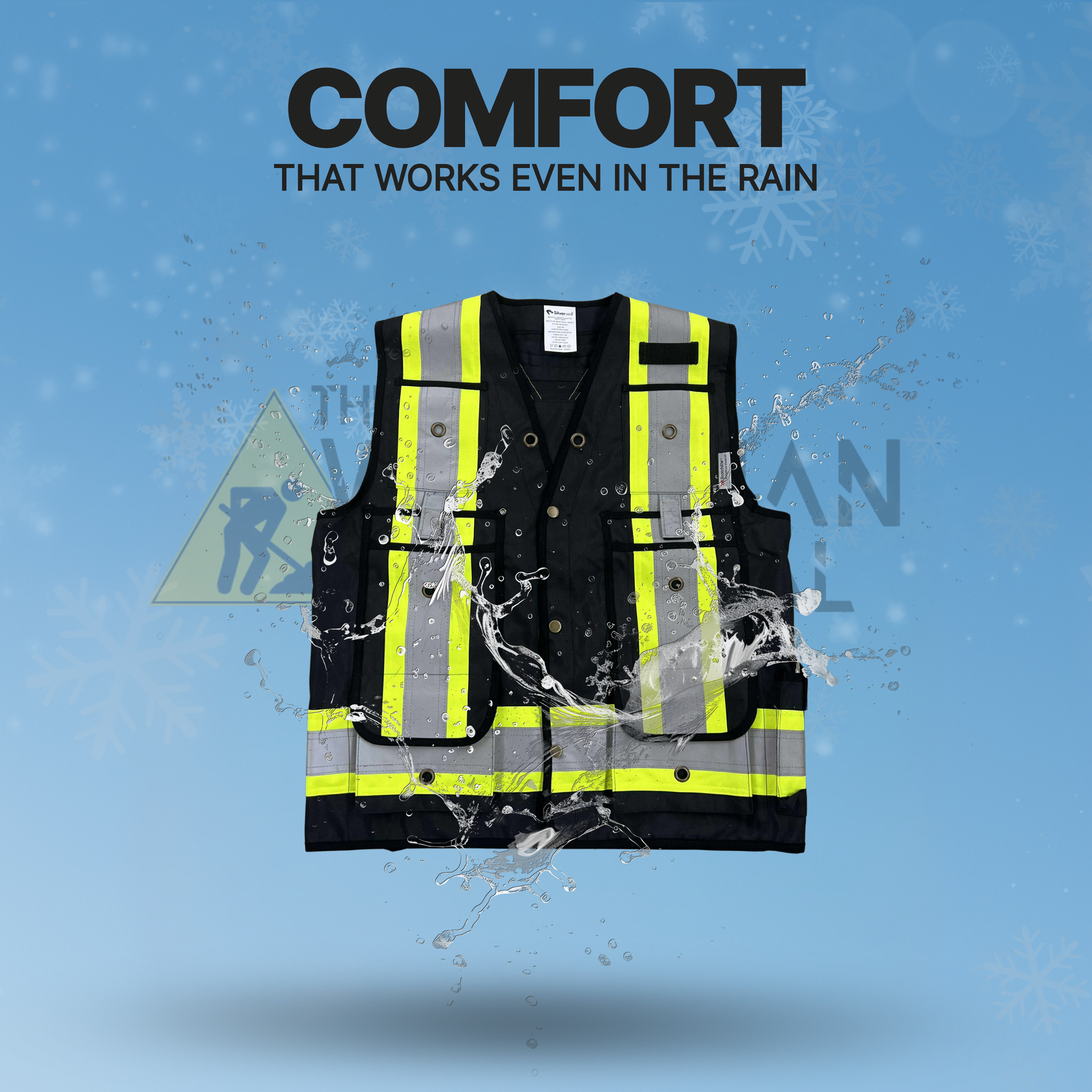 Silverwolf Surveyor Safety Vest | Pockets & Lanyard Slot