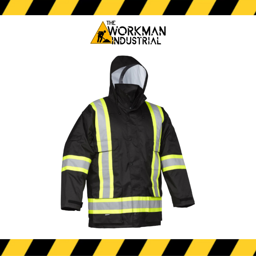 Forcefield Hi Vis Safety Winter Cargo Parka